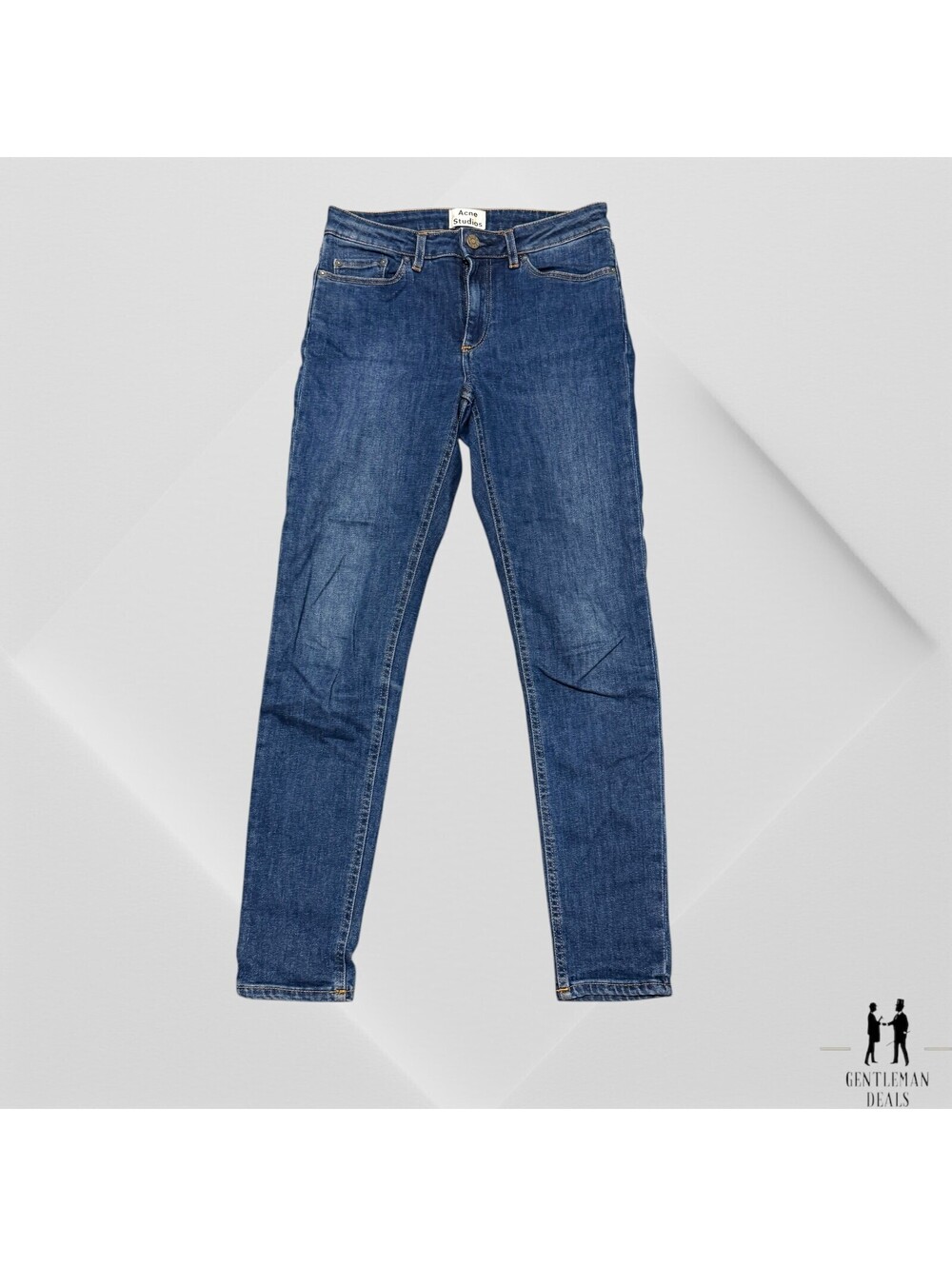 Acne Studios Skin 5 Used Blue ladies denim jeans size 26 x 27